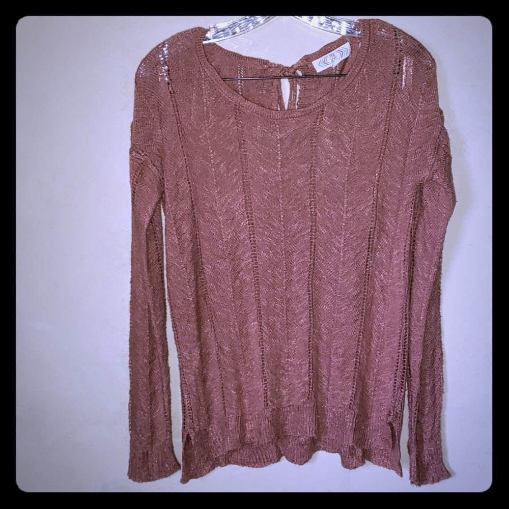 Pink Rose Sweater